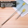 Stainless Steel Telescopic Back Scratcher Extendable Back Itch releif Retractable Self Back Massager. 