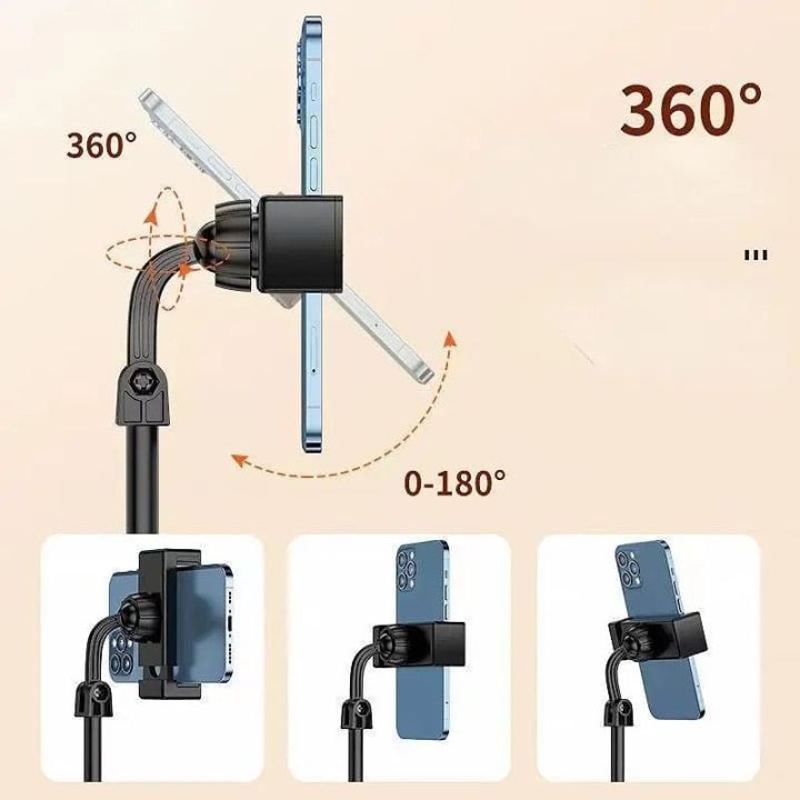 Portable%20and%20Lightweight%20Tripod%20for%20Smartphone%20Mobile%20for%20Tik%20Tok%20and%20YouTube%20-%20Black%20-%20Image%204