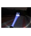 High-Intensity Zacro 1000 Lumen T6 LED Flashlight – Premium Metal Torch, Water-Resistant & Super Strong Telescopic Zoom, 5 Lighting Modes, Tactical Design for Camping, Hiking, Emergencies & Outdoor Adventures – Dual Powered Rechargeable 18650/ AAA battery. 