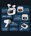 A10 Pro Touch Screen LED Ear Buds ANC Wireless Earbuds - Airpods - TWS Noise Cancelling Earbud - AirpodsPro - Earphone - Air Pods - Dual Earphones Headset - Bluetooth Handsfree - Bluetooth 5.4 Airbuds Long Battery - Airpods ANC/ENC Touch Screen Wireless. 