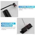 Automatic Door Closer Safety Spring Door Closer,Door Closer for Door Self Closing,Convert Hinged Doors to Self-Closing,Black. 