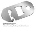 Canopy Tent Rope Adjuster Outdoor Tent Guy Line Cord Adjuster with Bottle Opener Weather-proof Stainless Steel Rope Tensioner for Camping Hiking Accessories Durable Tent Rope Tensioner. 