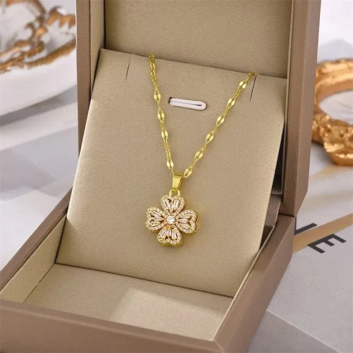 Spinning%20Clover%20Necklace,Stress%20Relief%20Jewelry%20Mother%20Day%20Gift,%20Gift%20For%20Lover,%20Four%20Leaf%20Clover%20Heart%20Necklace,%20Spinning%20Anxiety%20Relief%20-%20Image%209