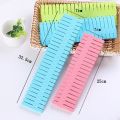 8pcs  DIY Plastic Grid Drawer Dividers Adjustable Sock Underwear Dresser Organizers for Stationary Storage. 