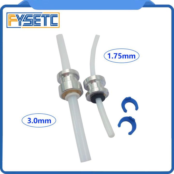 1Set Titan Extruder Groove Mount Bowden Adaptor - 1.75mm/3mm Filament (4mm/6mm OD Tubing) For  Parts