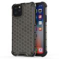 Honeycomb Airbag Shockproof Case For iPhone 11 Pro Hybrid TPU PC Transparent Armor cover. 