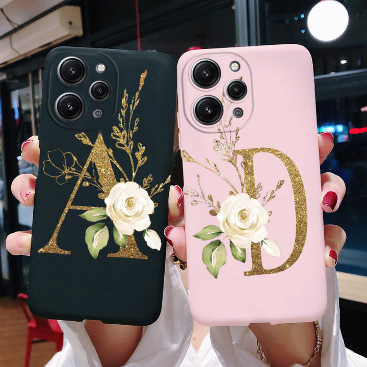 nda2 RedmU Mobile Phone Capacitor Cover Cute Love 12 4G Mi 12 Hand for Xiaomi Red Case Redmi Couple Black Pink Letter Soft TP Xiaomi Redmi 1i12 Fu