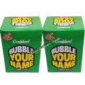 Bubble Your Name Bubble Gum (2 BOX IN 100pcs). 