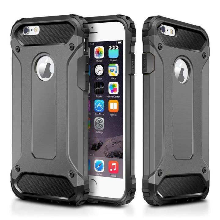 Hybrid Dual Layer Armor Protective Back Case Shockproof Cover for iPhone 6 6S - intl
