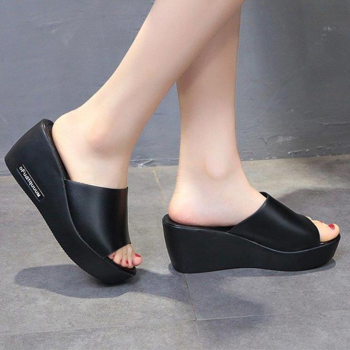Korean%20Style%20Women%20Wedge%20heel%20Platform%20Shoes%20High%20Heels%20Sandals%20Slippers%20Fashion%20fish%20mouth%20wedge%20slipper%20women%20shoes%20-%20Image%207