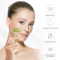 Original Jade Roller and Gua Sha Set – Jade Face Roller: 100% Real Natural Jade – Face Massager, Anti-Aging Tool, Facial Roller for Face, Eyes, Neck – Authentic, Durable, Noiseless Design. 