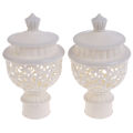 2Pcs Curtain Rod Cap Finials 66 x 115mm Plastic Vintage for 28mm Dia Rod. 