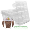 12-hole Seedling trays Efficient Germination box Grow starting starter Starter For gardening Flower grow box for Home. 
