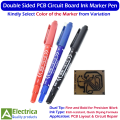 PCB Layout Drawing Double Sided Smart Electronics CCL Anti-Etching Resistant Marker Pen PCB Circuit Board Ink Marker Pen for DIY PCB Design and Repair by Electrica. 