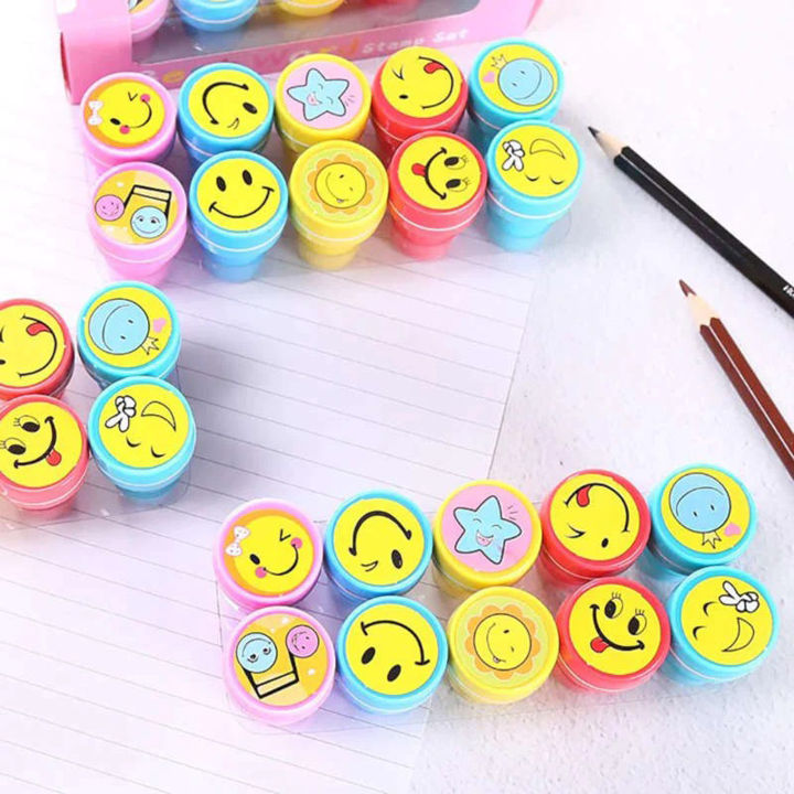 Smiley Face Stamp Art # JS - SF Stamp-001