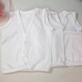 3pc/6pc Baby Vest Summer stuff soft fabric Thin Pure Cotton Wear Newborn Belly Protection Boy Baby Vest Children's Vest. 