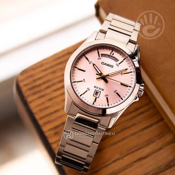 Original Casio - MTP-1370D-7A2VDF - Stainless Steel Watch For Men
