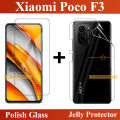 Back Soft Film Protector For Xiaomi Poco F3 | Xiaomi Poco F3 Screen Tempered Guard. 