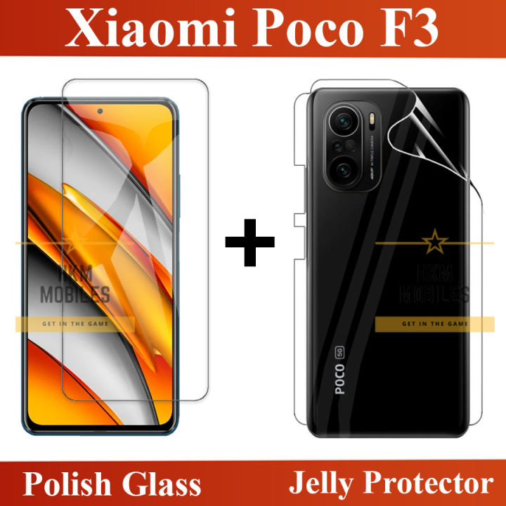 Back Soft Film Protector For Xiaomi Poco F3 | Xiaomi Poco F3 Screen Tempered Guard