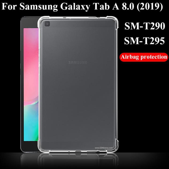 Tablet Case Samsung Galaxy Tab A 2019 8.0 Inch SM T295 SM T290 ANTI SHOCK INCH ANTI SHOCK ANTI KNOCK ANTI BURST TPU CASE