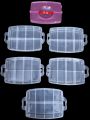 Premium Jewelry Organizer Box 5 layers 40 sections Multipurpose Stackable Box (Dimension length 9 Inches , width 6.5 Inches, height 8.5 Inches). 
