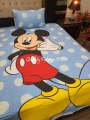 KBS-1647: Mickey Mouse Theme Kids Bed Sheet. 
