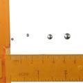 50Pcs Smooth 2.5/3/5/6mm High Precision Balls 304 Stainless Steel Round Bicycle Bearing Balls G25 Precision Silver Steel Solid Beads CNC, Impact Test. 