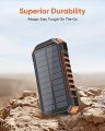 Solar Charger 26800mAh Power Bank - Hiluckey Wireless Portable Charger 3A USB C Fast Charging External Battery Pack for Cell Phone Tablets. 