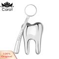 Carat Tooth Brooch Alloy Pin Lapel Badges Fun Dental Jewelry Gifts. 
