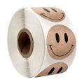 50-500pcs Smiley Rolls Stickers for Teachers and Children Special Decorative Cartoon Stickers Gift Wrapping Stationery Wholesale. 