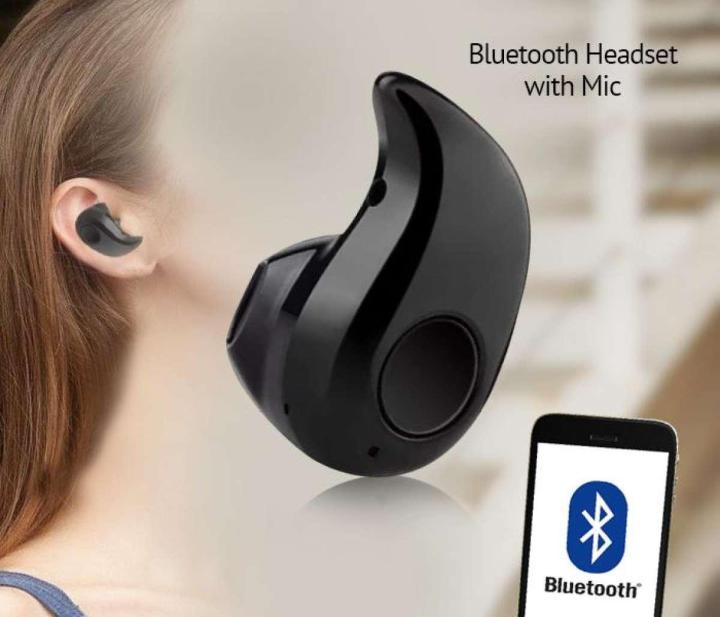 Mini Invisible Ultra Bluetooth Wireless Stereo Headset With Mic Universal Handsfree For Iphone, Samsung & For All Smart Phones