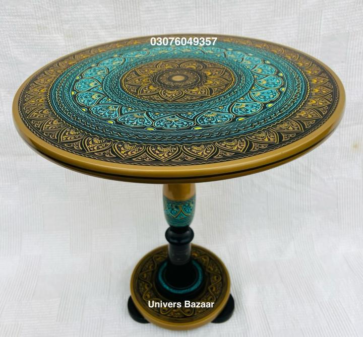 Artisanal%20Charm:%20Lacquer%20Work%20Wooden%20Coffee%20Table%20-%20Image%203