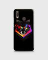 Huawei  P20 lite Cover 3d Hard case  Wolf Style - 1cover2329. 