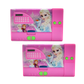 Jumbo Geometry Pencil Box Pack of 2 | Kids geometry box Pack of 2 | frozen geometry box with calculator | calculator geometry box | Girls geometry box. 
