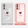 Samsung Galaxy A06 A16 Casing Lovely Love Heart Crystal Candy Case Lens Protection Case Exquisite Soft Cover. 