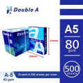 Double A - A5 Size Paper 80g. 