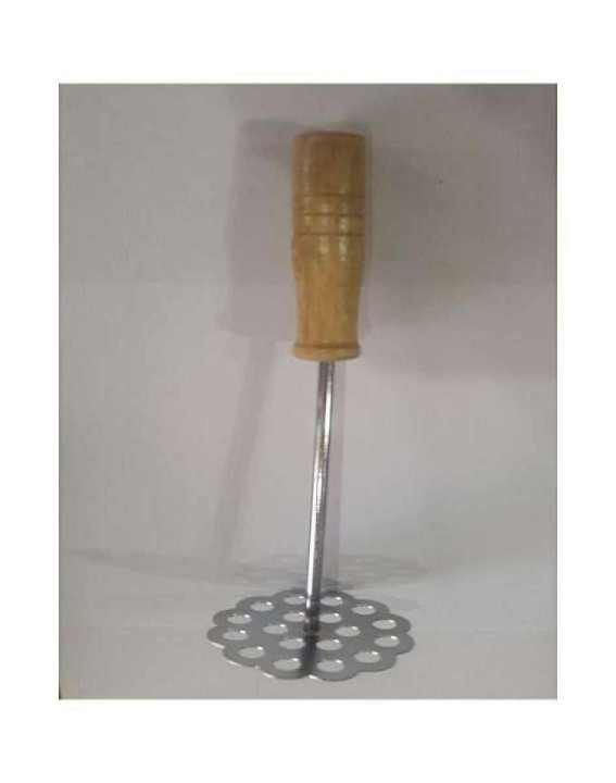 Potato Masher Wood Silver :- Kitchen Tools & Gadgets
