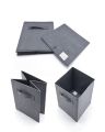 Foldable Kids Cubes Organizer Basket Bin Storage Foldable Storage Boxes Storage Container with Handles for Travel Moving Toy Storage Box. 