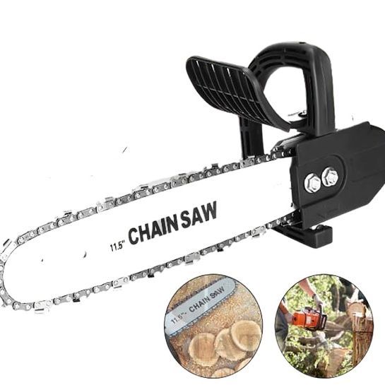 Chain Saw Blade Converter 11.5” for Angle Grinder 4” To Electric Chain Saw Adapter