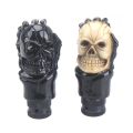 Skull Shape Head Shift Knob Car Accessories Auto Parts Decoration Car Manual Gear Stick Shifter Lever Knob Gear Shift Knober-Purple. 