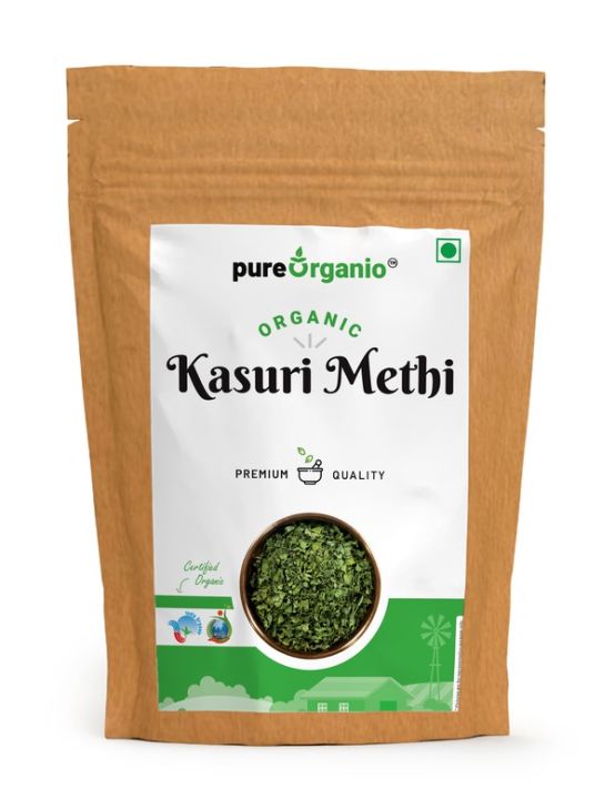 Pure Organio Organic Kasuri Methi  100gm