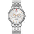 JDM Military (Jacques Du Manoir) - WG003-01 - Echo - Swiss Made - Stainless Steel Chronograph Wrist Watch for Men - 10 ATM. 