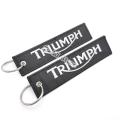 Motorcycle Styling Exquisite Embroidery keyring for TRIUMPH Bonneville Tiger Scrambler Street Triple Keychain accessorie Fashion Motorcycle Styling Exquisite Embroidery keyring for TRIUMPH motorbike biker Street Triple Keychain. 