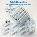 Building Blocks Aircraft Carrier Battleship Navy Robot Tank Aircraft Carrier Educational Toys for Kids. 