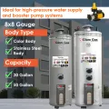 8×8 Gauge Hybrid Geyser (Gas + Electric) | High-Pressure Water Heater | 30 & 50 Gallon. 