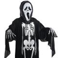 【Nice Day Toy Findings Store】（NEW）NYT Lala Skull Skeleton Ghost Cosplay Halloween Dress+Devil （Place an order and let me know if it's a children's adult style）Mask+Gloves. 