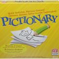 Classic Pictionary Board Game The Ultimate Guess and Drawing Game for Family Party Fun. 