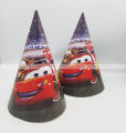 CARS THEME BIRTHDAY PARTY CAPS - PACK OF 10 CARS CAPS - CARS THEME CAPS. 