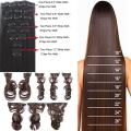 60cm Heat Resistant Women Girls Hair 5 Piece Clips in Straight Hair Extensions Wigs. 