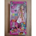Beautiful Barbie Doll with Trendy Shoe Collection. 